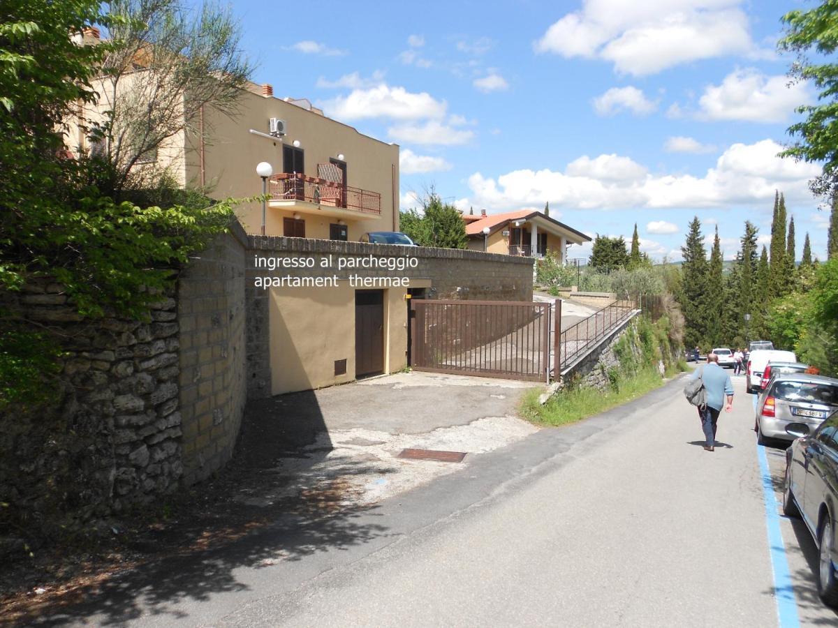 Apartament Thermae Bagni San Filippo Exterior photo